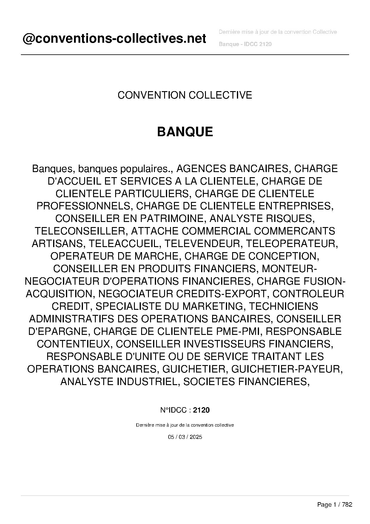 Aperçu convention